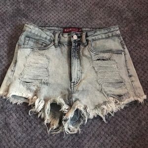 jean shorts